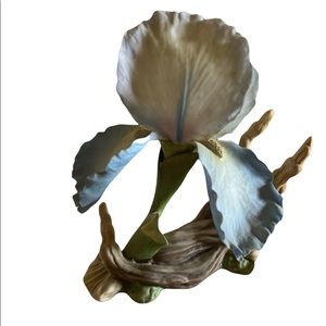 Boehm blue iris porcelain